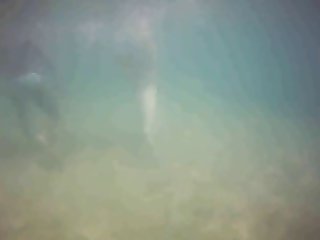 Beautiful girl filmed under the water !
