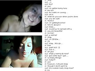 Hot lady on Chatroulette