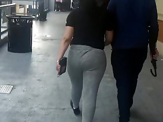 Nice jiggle Latina Booty