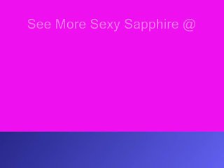 Sexy Sapphire's Phat Juicy Ass