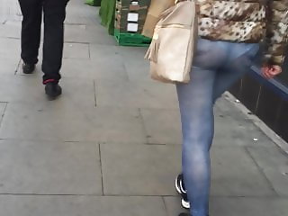 See through leggings these whores are RUTHLESS