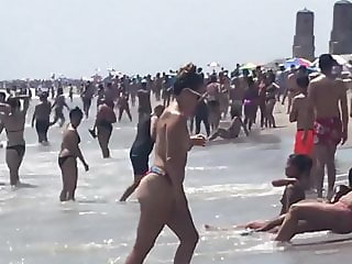 Rockaway Beach Fort Tilden NY Voyeur Beach Tits 2019