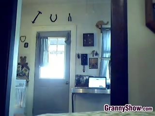 Amateur Granny Being A Tease
